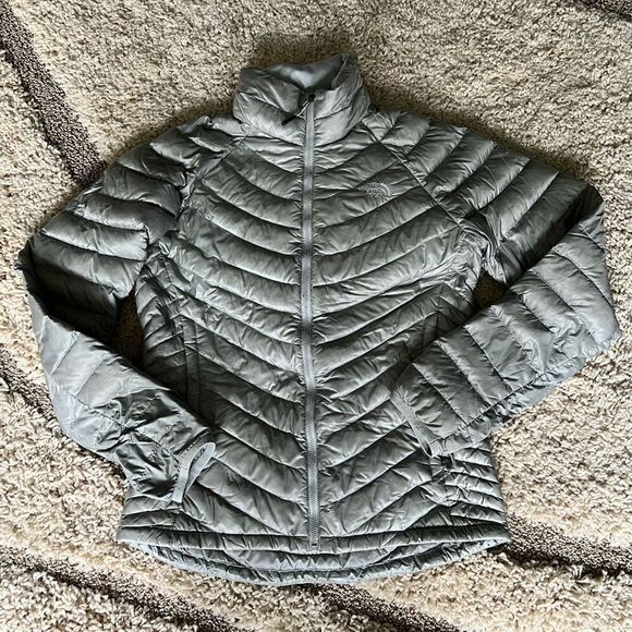The North Face 800 Fill Goose Down Puffer Jacket gray Women’s - Picture 1 of 8